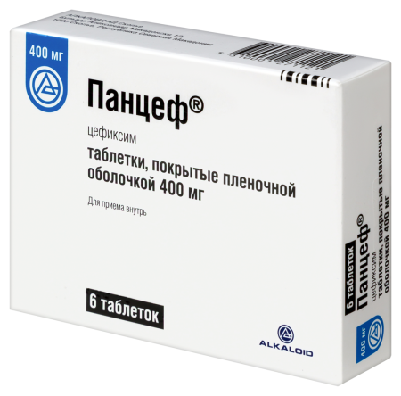 ПАНЦЕФ таб 400мг №6