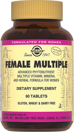 СОЛГАР МУЛЬТИВИТАМИННЫЙ И МИНЕРАЛЬНЫЙ Комплекс для женщин таб №60