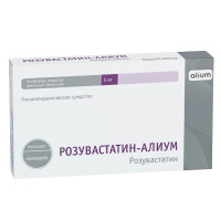 РОЗУВАСТАТИН-АЛИУМ таб 5мг N30