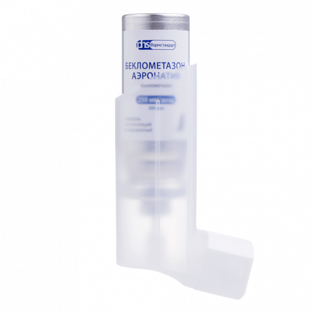 БЕКЛОМЕТАЗОН-АЭРОНАТИВ аэр/инг 250мкг/доза 200доз