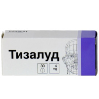 ТИЗАЛУД 4 МГ N30 ТАБЛ