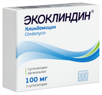 ЭКОКЛИНДИН супп вагин 100 мг №3