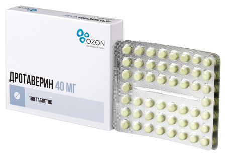 ДРОТАВЕРИН таб 40мг N100  ОЗОН