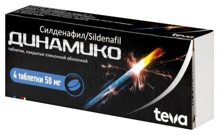 ДИНАМИКО таб 50мг N4