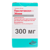 ПАКЛИТАКСЕЛ-ЭБЕВЕ конц 6мг/мл 50мл