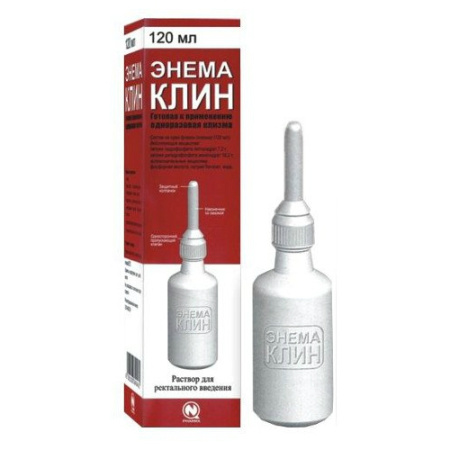 ЭНЕМА КЛИН раствор-клизма 120мл