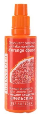 БЕЛЬВЕДЕР жидкость д/снят лака Апельсин 60мл