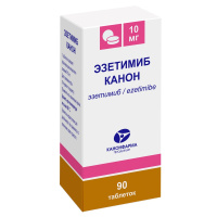 Эзетимиб Канон таб. 10мг №90 банка