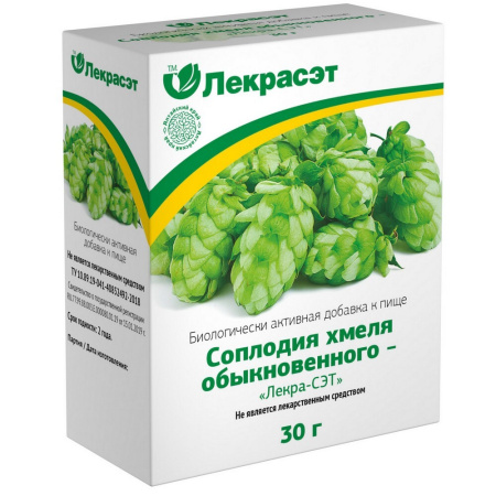 ХМЕЛЬ соплодия 30г  Лекра-Сэт