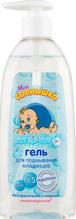 МОЕ СОЛНЫШКО Гель д/подмыв младенцев 400мл #