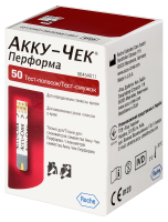 ТЕСТ-ПОЛОСКИ к глюкометру АККУ-ЧЕК Перформа N50 #