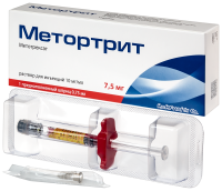 МЕТОРТРИТ р-р/шприц 10мг/мл 0,75мл №1
