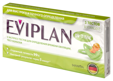 ТЕСТ на Овуляцию EVIPLAN N5 #