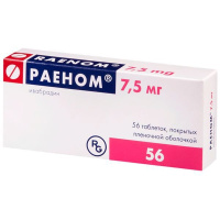 РАЕНОМ 7,5мг таб №56