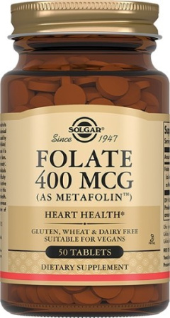 СОЛГАР ФОЛАТ (МЕТАФОЛИН) таб №50