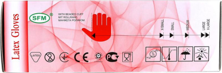 ПЕРЧАТКИ SFM ЛАТ см/нест неопуд (пара) L N50