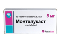 МОНТЕЛУКАСТ таб жев 5мг №30  РеплекФарм