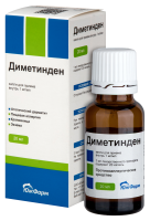 ДИМЕТИНДЕН капли внутр. 1мг/мл 20мл N1
