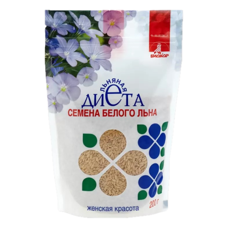 ЛЬНА СЕМЕНА 200г  Биокор (Женская красота) #