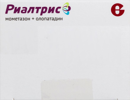 РИАЛТРИС спрей наз 25+600мкг/доза 240доз