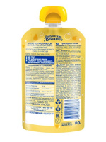 БАБУШКИНО ЛУКОШКО ПЮРЕ Яблоко/Груша 90г (дой-пак)