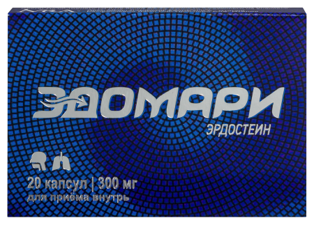 ЭДОМАРИ капс 300мг N20