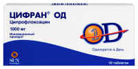 ЦИФРАН ОД таб 1000мг N10