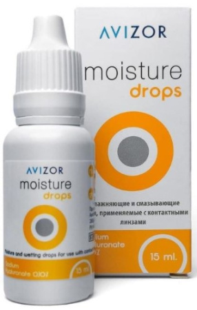 АВИЗОР Moisture Drops капли д/линз 15мл