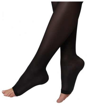 ЭРГОФОРМА 226 Чулки Унисекс откр нос (2кл) №5 (черн)