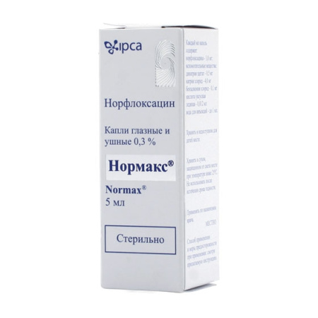 НОРМАКС кап гл/уш 0,3% 5мл