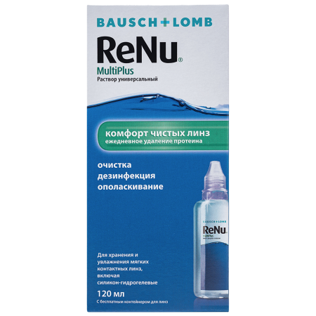 РЕНЮ Раствор д/линз Multiplus 120мл
