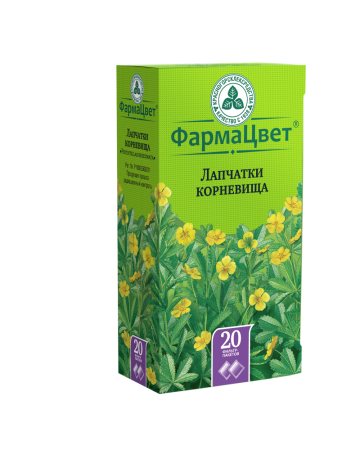 ЛАПЧАТКИ КОРНЕВИЩА 2,5 N20 Ф/ПАК