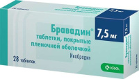 БРАВАДИН таб 7,5мг N28