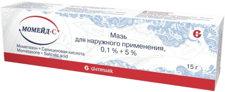 МОМЕЙД-С мазь наруж 0.1%+5% туба 15г