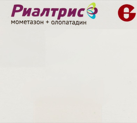 РИАЛТРИС спрей наз 25+600мкг/доза 120доз