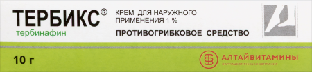 ТЕРБИКС 1% 10,0 КРЕМ Д/НАРУЖ ПРИМ