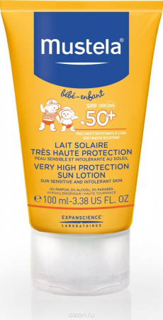 МУСТЕЛА БЕБЕ Молочко СЗ SPF50+ 100мл