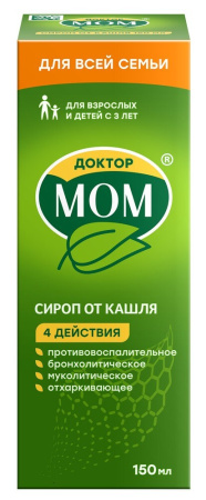 ДОКТОР МОМ сироп 150мл