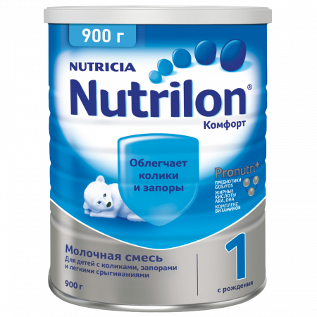 NUTRILON-1 КОМФОРТ СУХАЯ СМЕСЬ ДЕТСКАЯ 900,0
