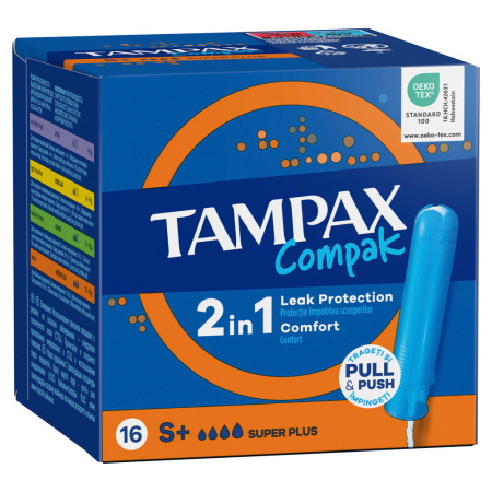 ТАМПАКС КОМПАКТ Супер Плюс N16 #
