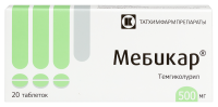 МЕБИКАР таб 500мг N20