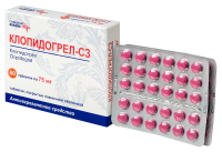 КЛОПИДОГРЕЛ-СЗ таб 75мг N60 #