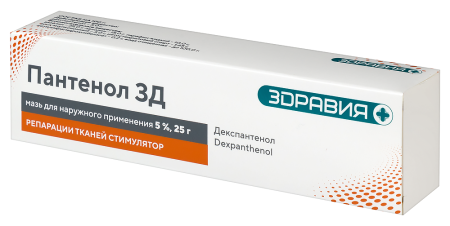 ПАНТЕНОЛ ZD мазь 5% 25мл