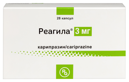РЕАГИЛА капс 3мг №28