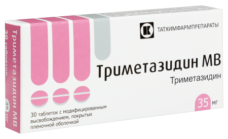ТРИМЕТАЗИДИН МВ таб 35мг N30  Татхимфарм
