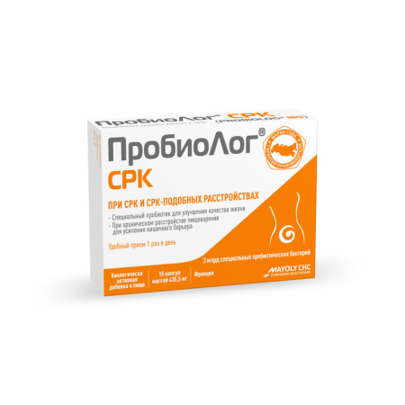 ПробиоЛог СРК капс 435,5 мг х15