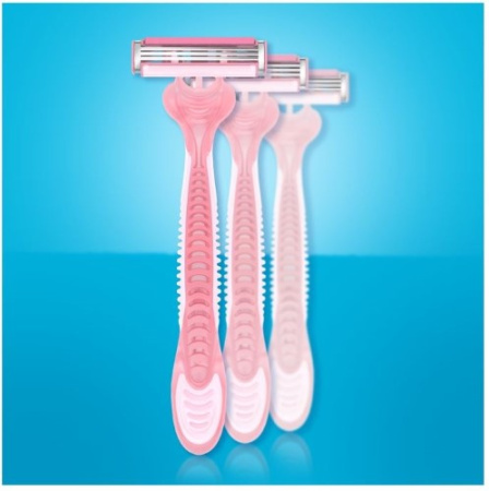 ЖИЛЛЕТТ Станок VENUS Simply 3 однораз (женский) №4