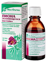 Пиона настойка ( 25 мл инд.уп. (МФФ)