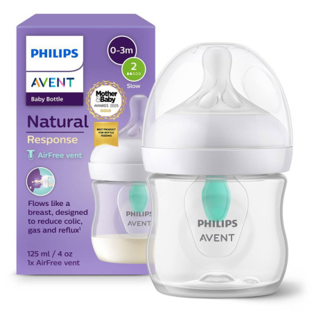 АВЕНТ 670/01 Бутылочка для кормления 125мл №1 natural response