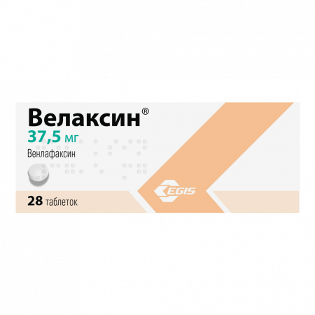 Велаксин таб. 37,5мг N28